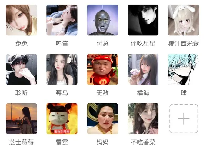 群成员列表